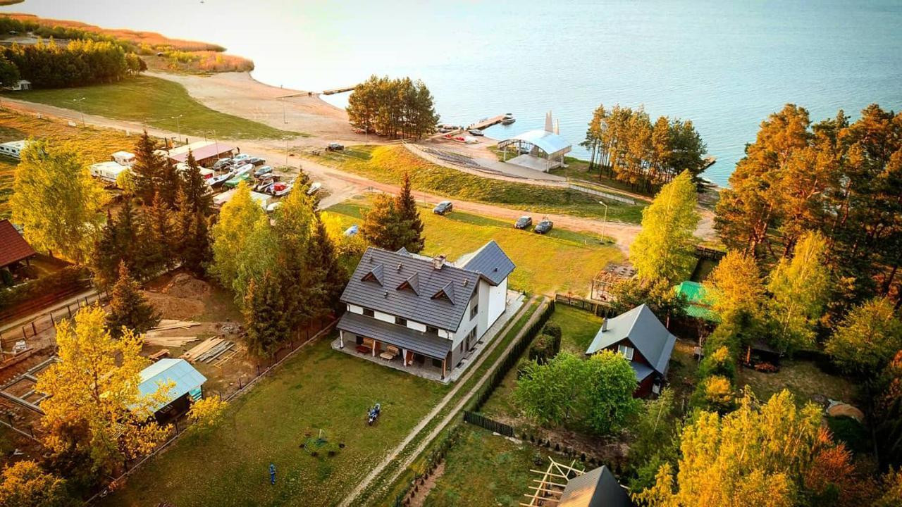 Apartmán Zubr Nad Zalewem Luka Exteriér fotografie