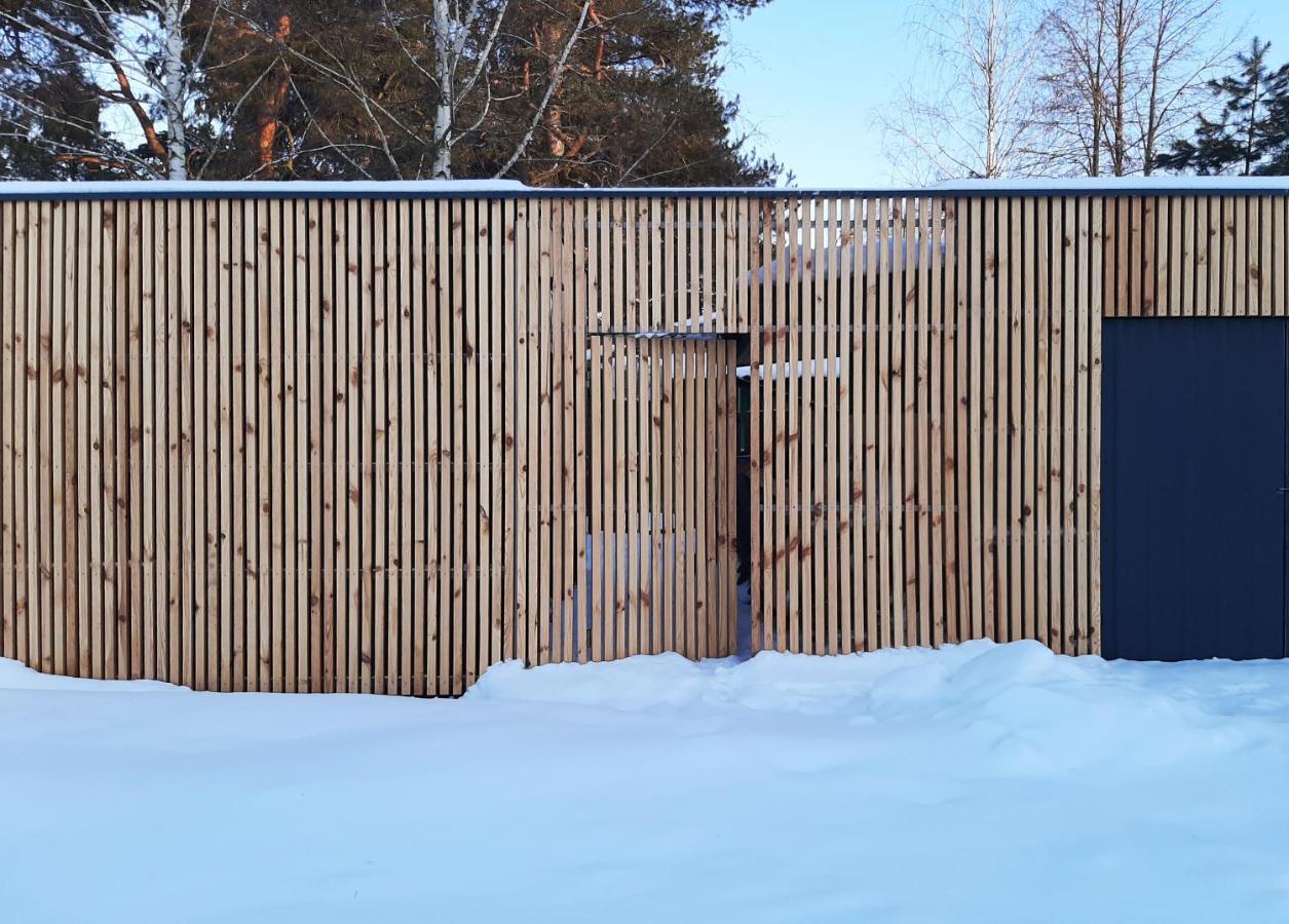 Apartmán Zubr Nad Zalewem Luka Exteriér fotografie