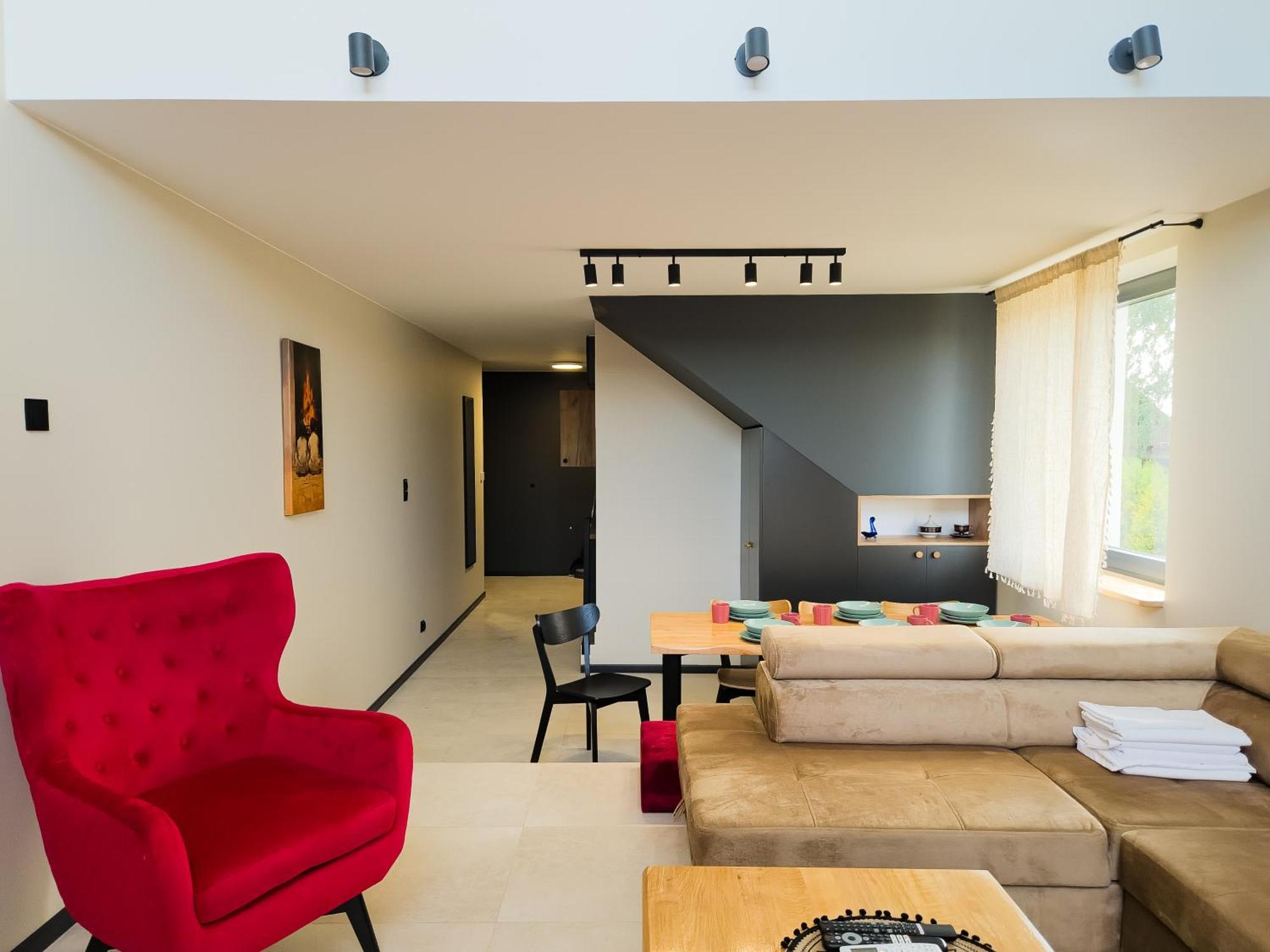 Apartmán Zubr Nad Zalewem Luka Exteriér fotografie