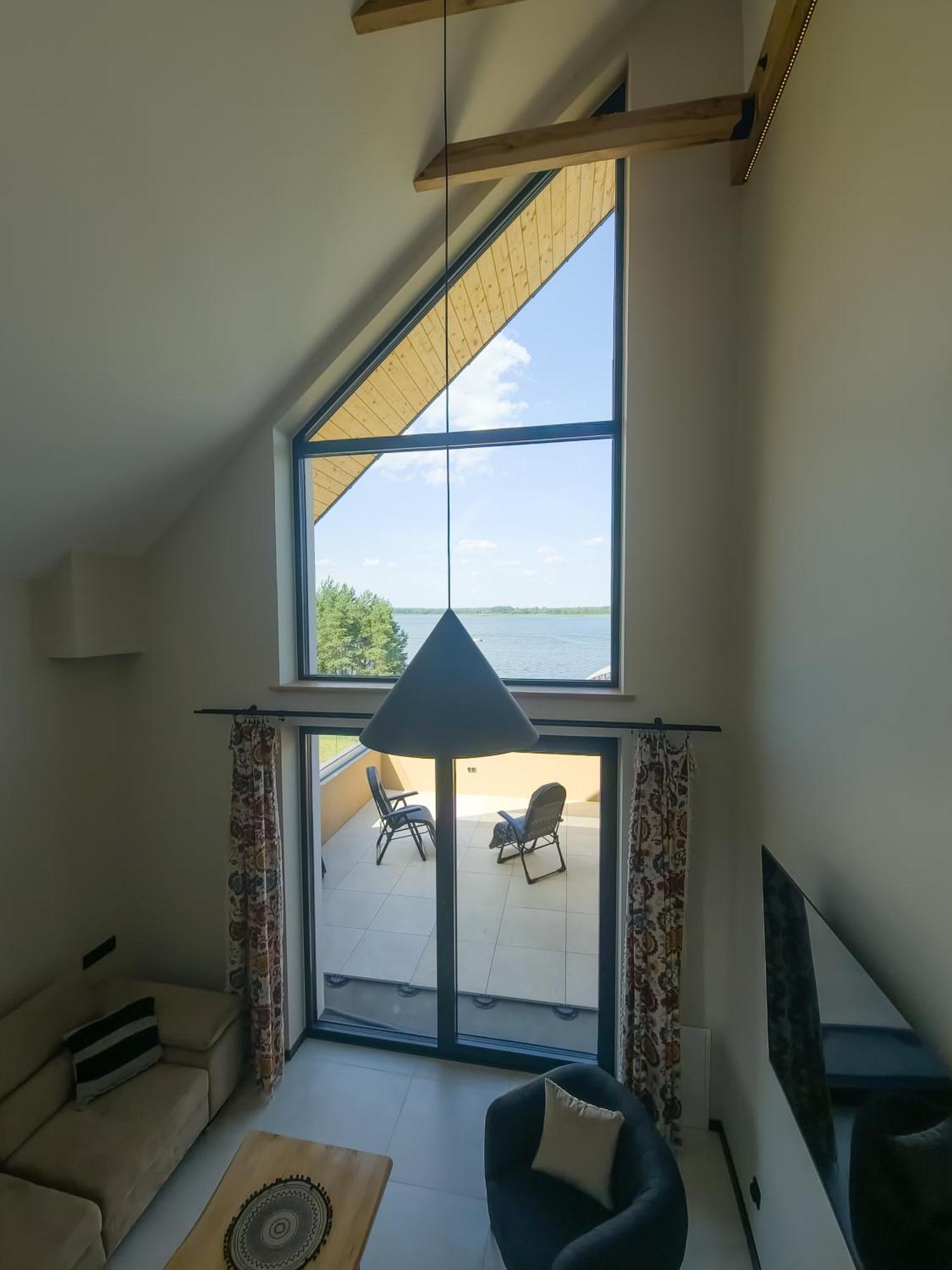 Apartmán Zubr Nad Zalewem Luka Exteriér fotografie