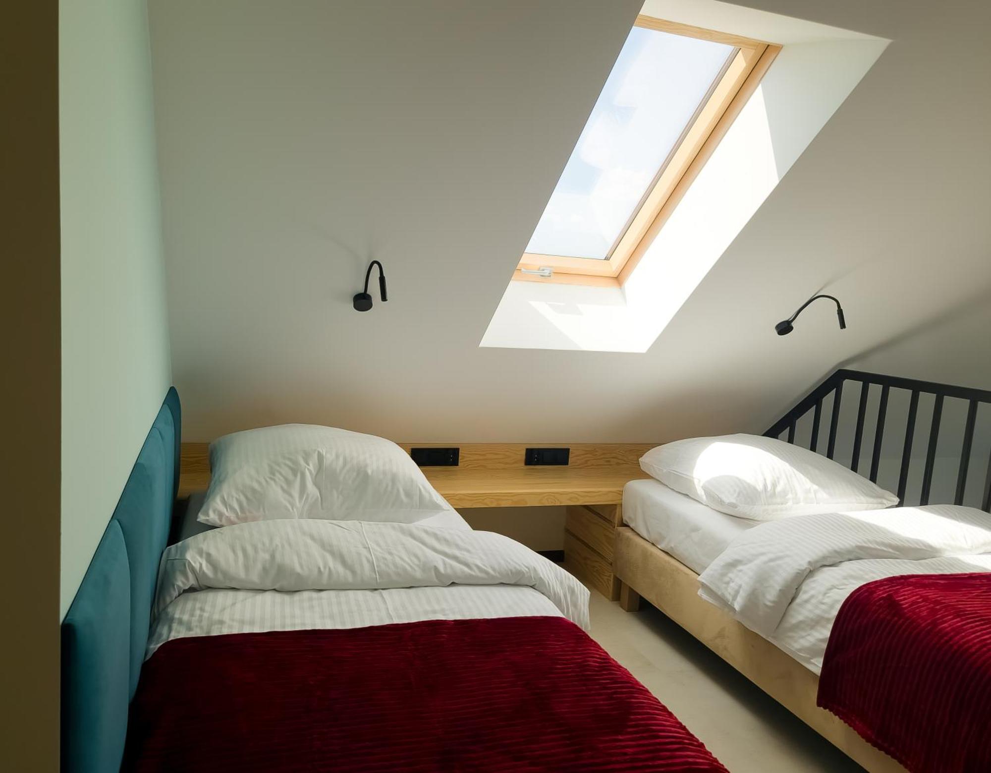 Apartmán Zubr Nad Zalewem Luka Exteriér fotografie