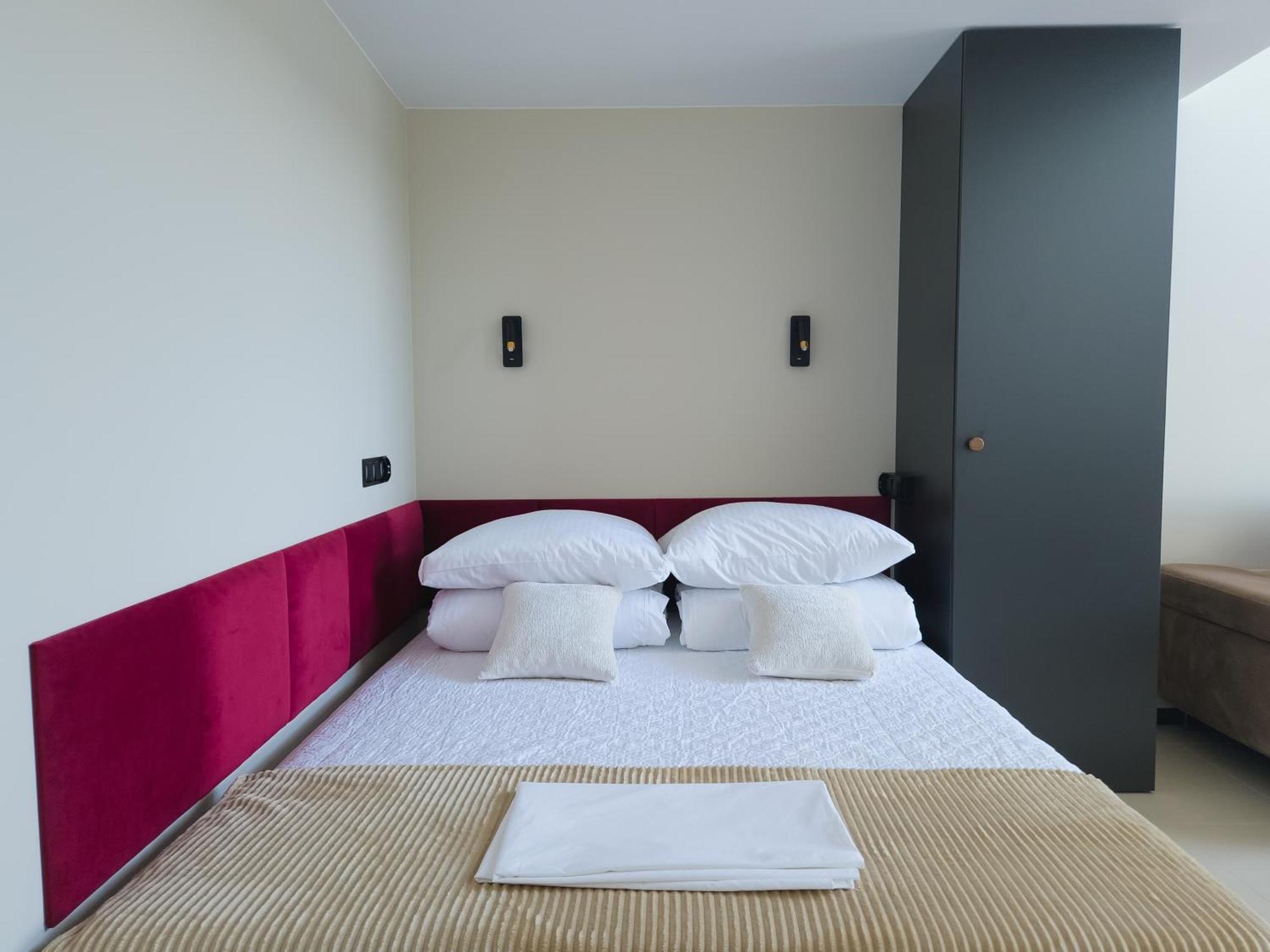 Apartmán Zubr Nad Zalewem Luka Exteriér fotografie