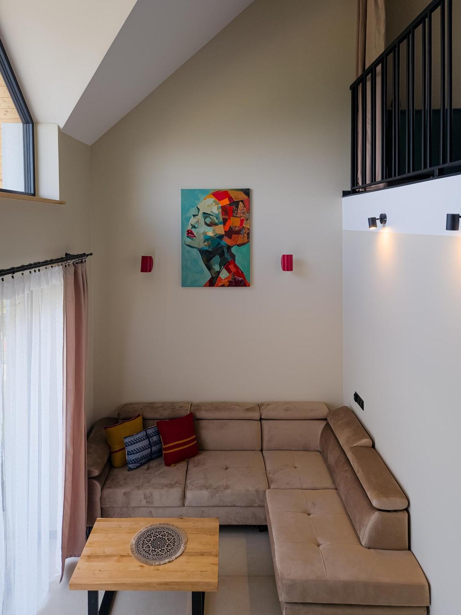 Apartmán Zubr Nad Zalewem Luka Exteriér fotografie