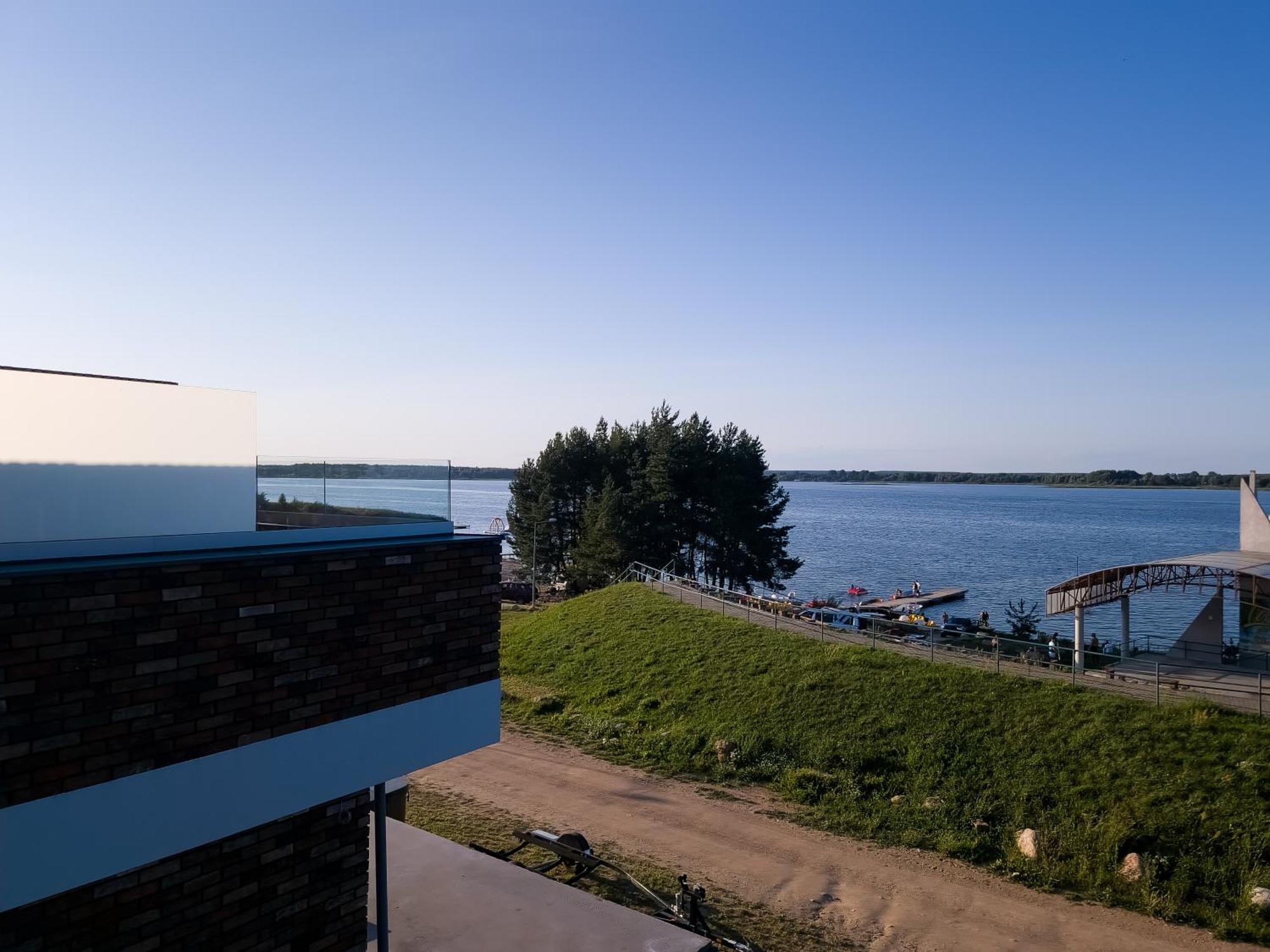 Apartmán Zubr Nad Zalewem Luka Exteriér fotografie