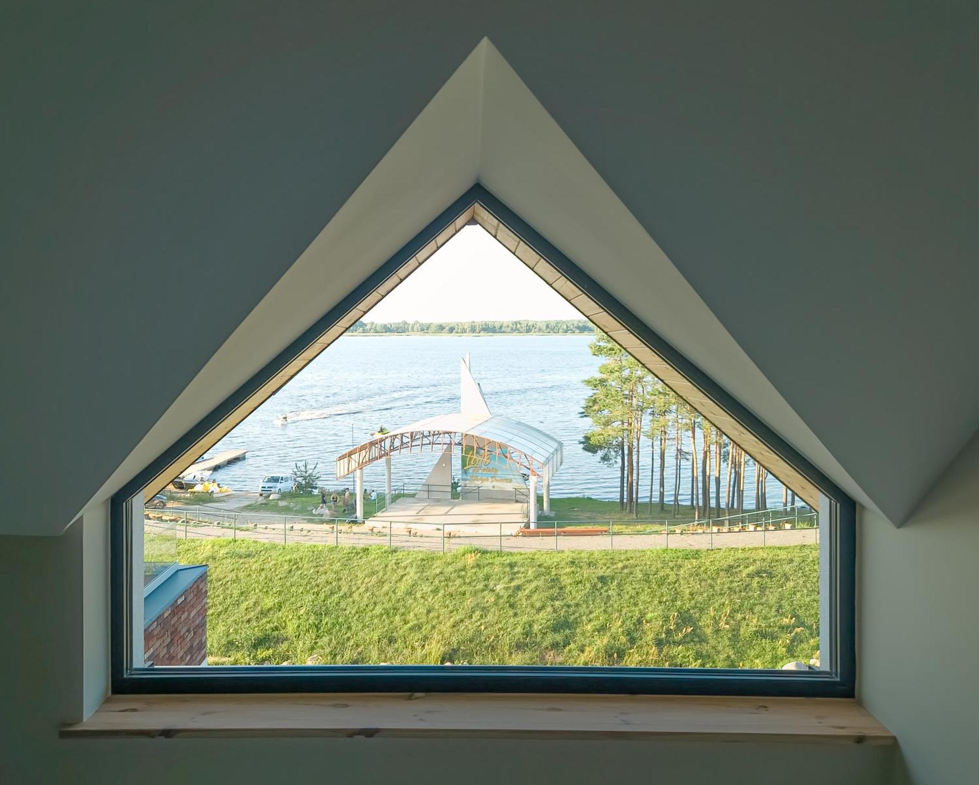 Apartmán Zubr Nad Zalewem Luka Exteriér fotografie