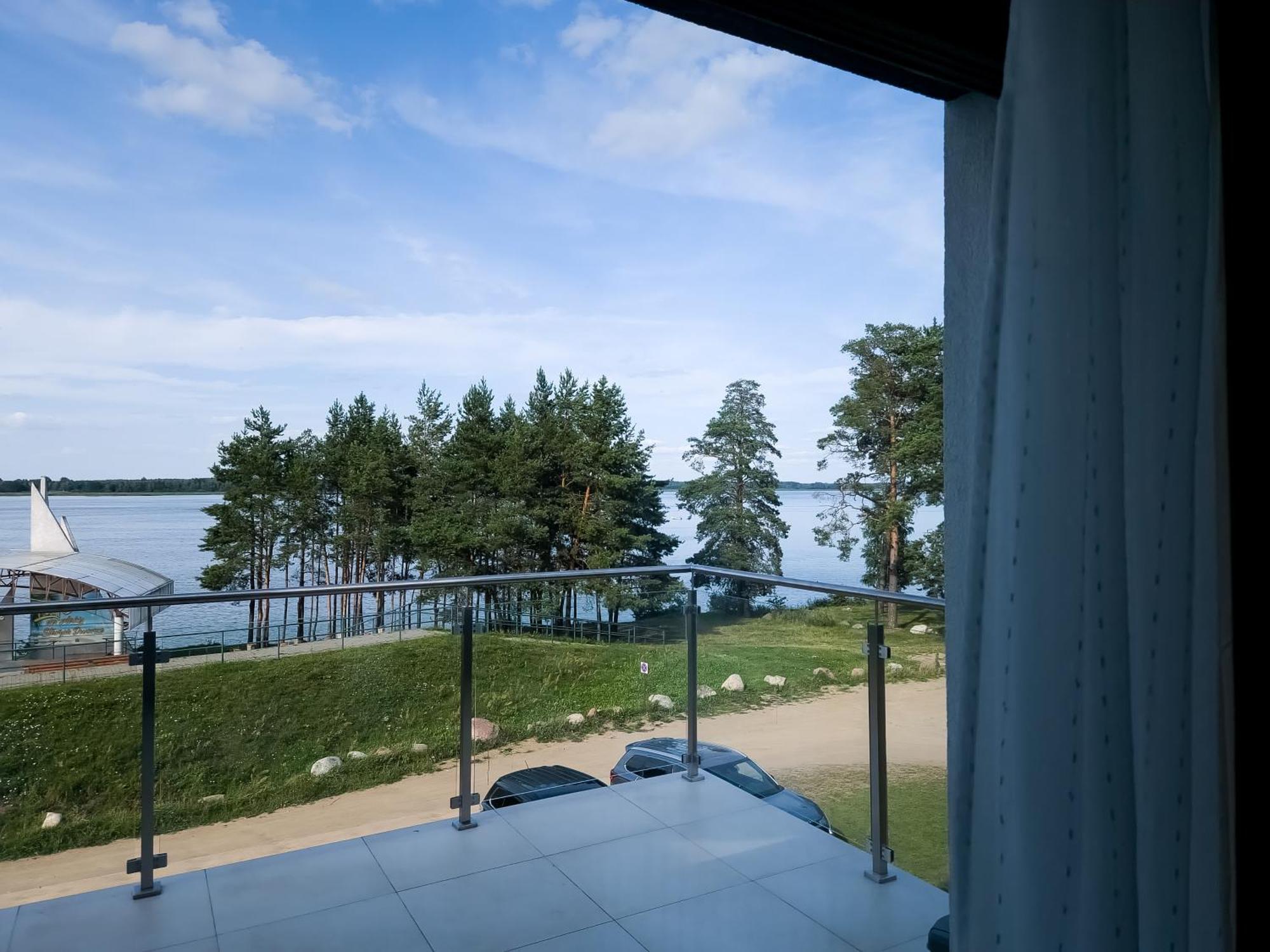 Apartmán Zubr Nad Zalewem Luka Exteriér fotografie
