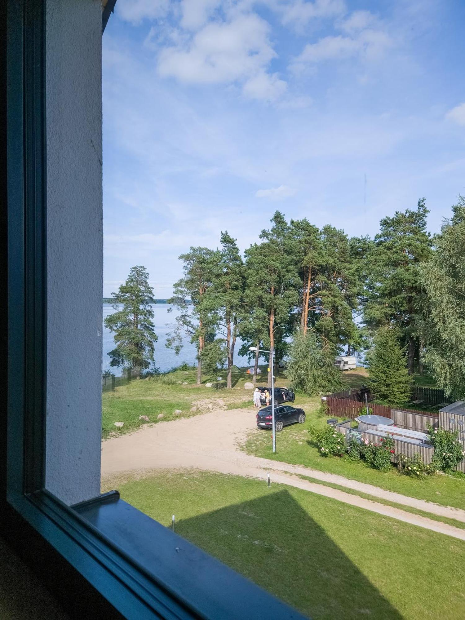 Apartmán Zubr Nad Zalewem Luka Exteriér fotografie