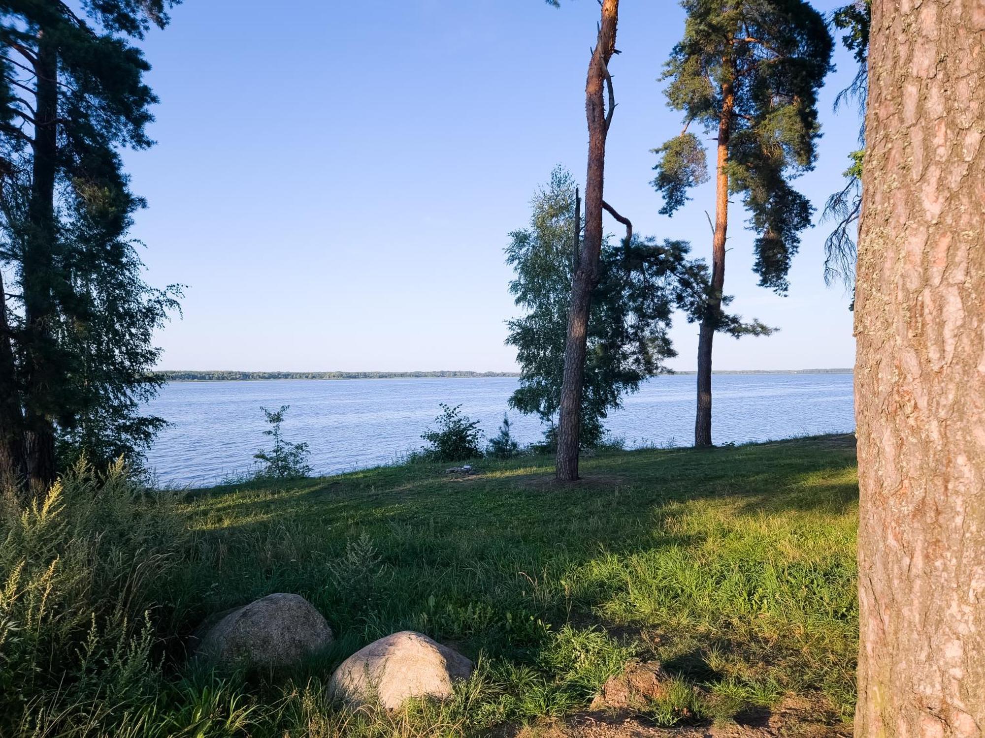 Apartmán Zubr Nad Zalewem Luka Exteriér fotografie