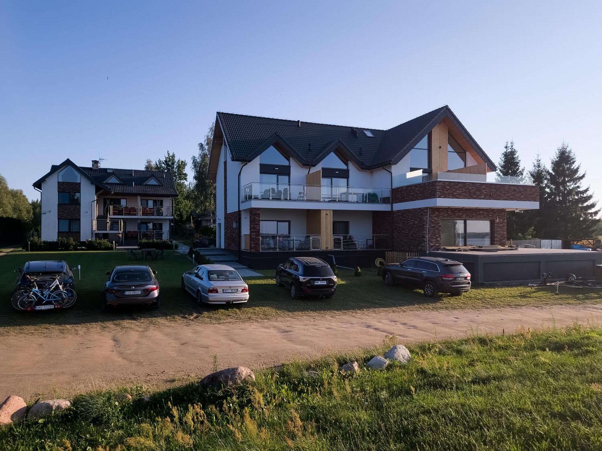 Apartmán Zubr Nad Zalewem Luka Exteriér fotografie