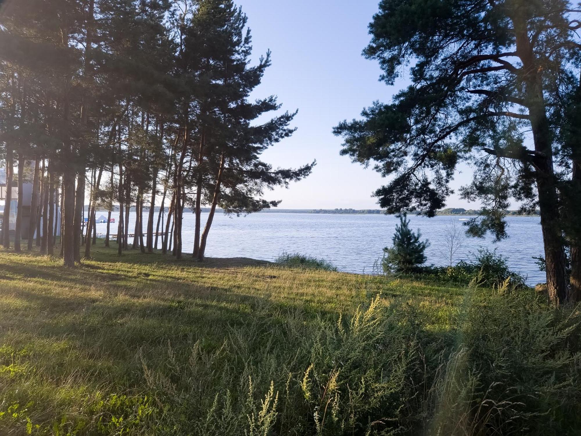 Apartmán Zubr Nad Zalewem Luka Exteriér fotografie